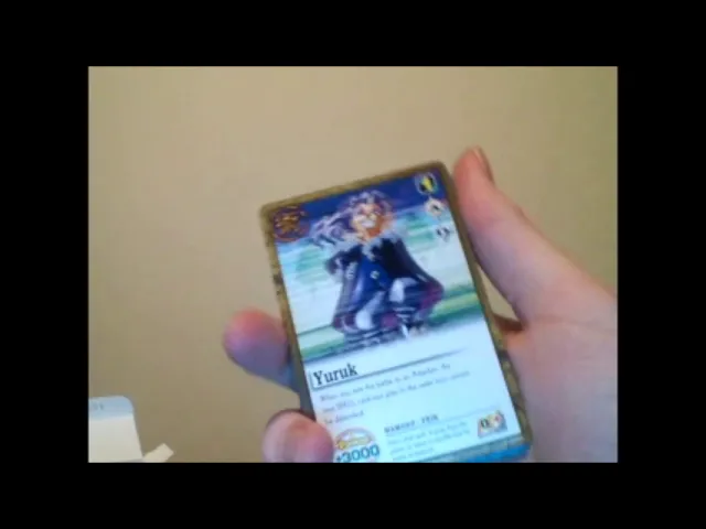 When you open CLASSIC Zatch Bell Packs & Pull a Maruss Card...